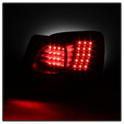 Spyder 98-05 Lexus GS300 /GS400 4pc LED Tail Lights - Black (ALT-YD-LGS98-LED-BK) 5084415