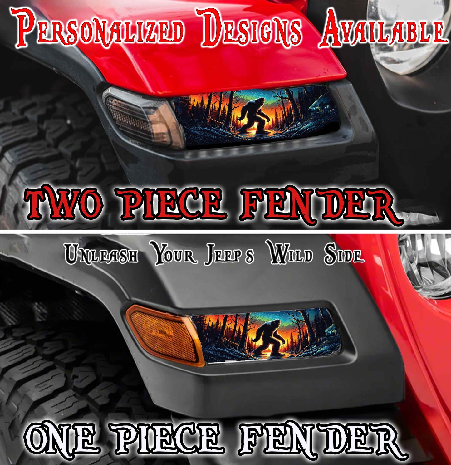 Dragon Jl and Gladiator Turn signal decal 16