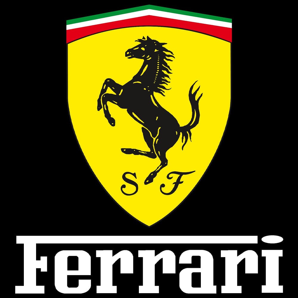 Ferrari California Premium Door Puddle Lights Various Designs 2008–2014