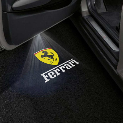 Ferrari California Premium Door Puddle Lights Various Designs 2008–2014