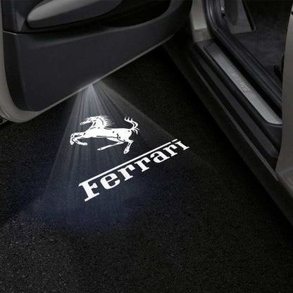 Ferrari California Premium Door Puddle Lights Various Designs 2008–2014