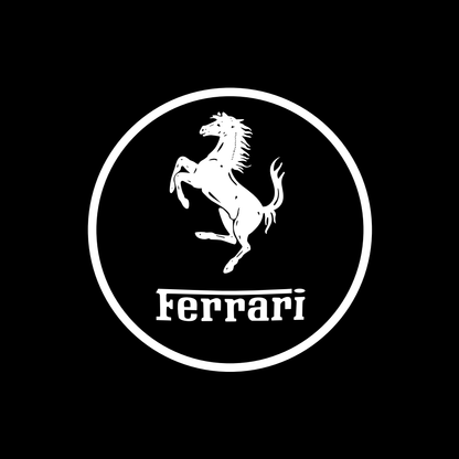 Ferrari California Premium Door Puddle Lights Various Designs 2008–2014