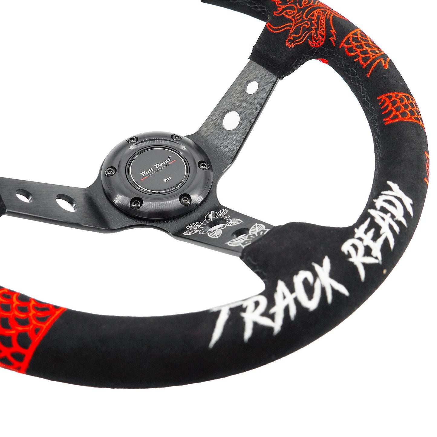 Track Ready Steering Wheel + Hub Adapter for Toyota Chaser KE70 AE71 AE82 AE86 Supra Corolla