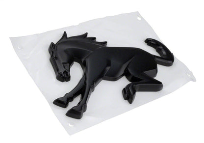 Ford Racing Bronco Rear Emblem - Matte Black M-1447-BRMB