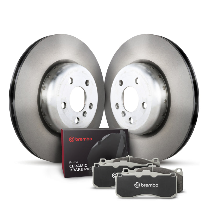 Brembo OE 17-19 BMW 740e xDrive/16-19 740i/17-19 740i xDrive/2017 740Le xDrive Rear Disc Brake Kit KT00A47