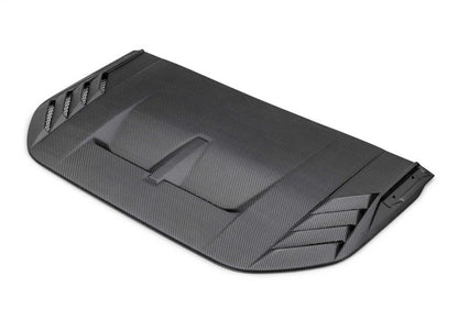 Ford Racing 22-24 Ford Bronco Raptor Carbon Fiber Hood Vent - Matte Finish M-16628-BM