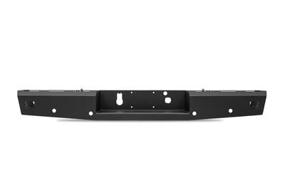 RED STEEL REAR BUMPER
