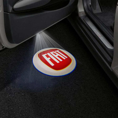 Fiat 550L Premium Door Puddle Lights Various Designs - 2012-2022
