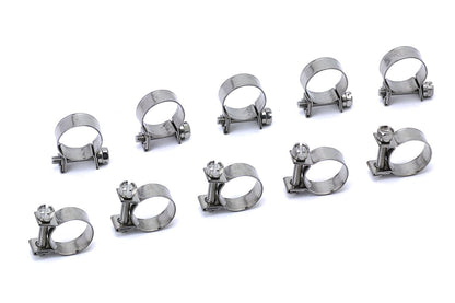 HPS Performance Products HPS Size # 16 Stainless Steel 3/8" Fuel Injection Hose Clamp, Range: 35/64" - 5/8" (14mm - 16mm)