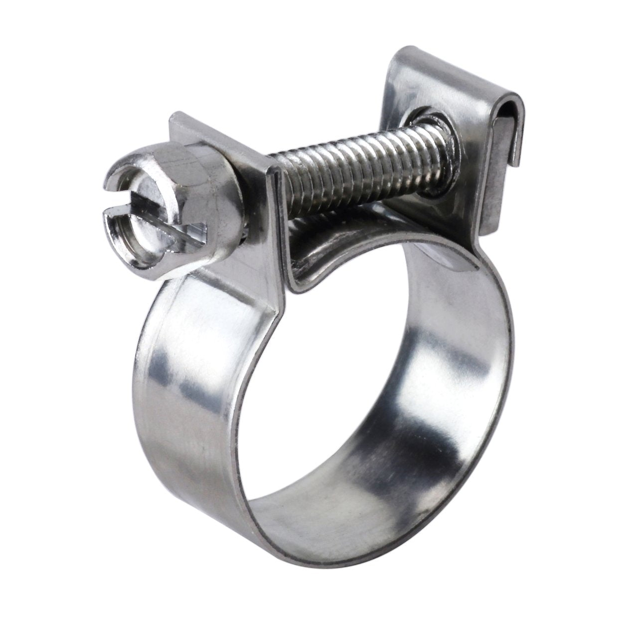 HPS Performance Products HPS Size #9 Stainless Steel Fuel Injection Hose Clamp, Range: 9/32" - 23/64" (7mm - 9mm)