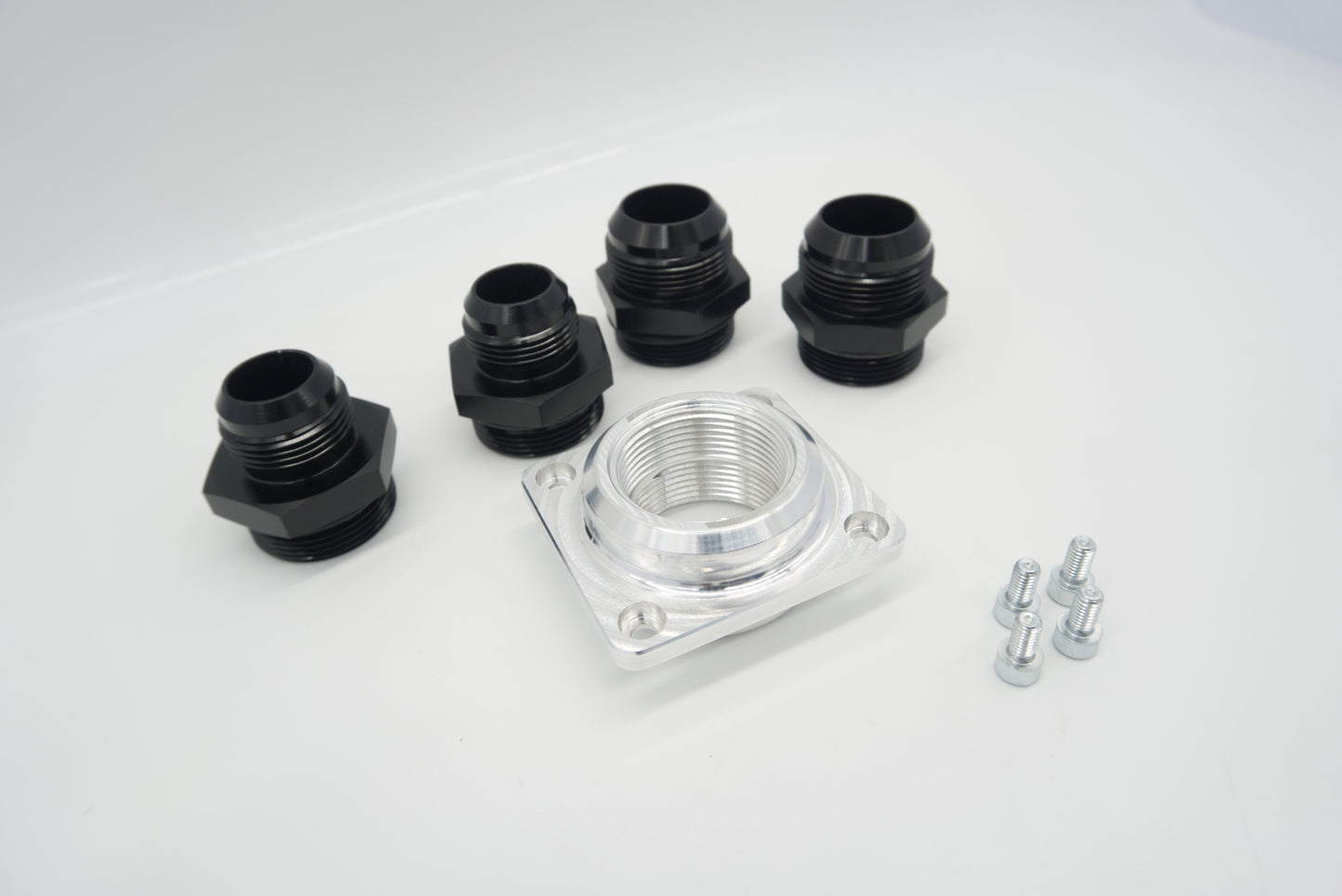 ASE Billet Firewall Plate Single 16AN Pass Through