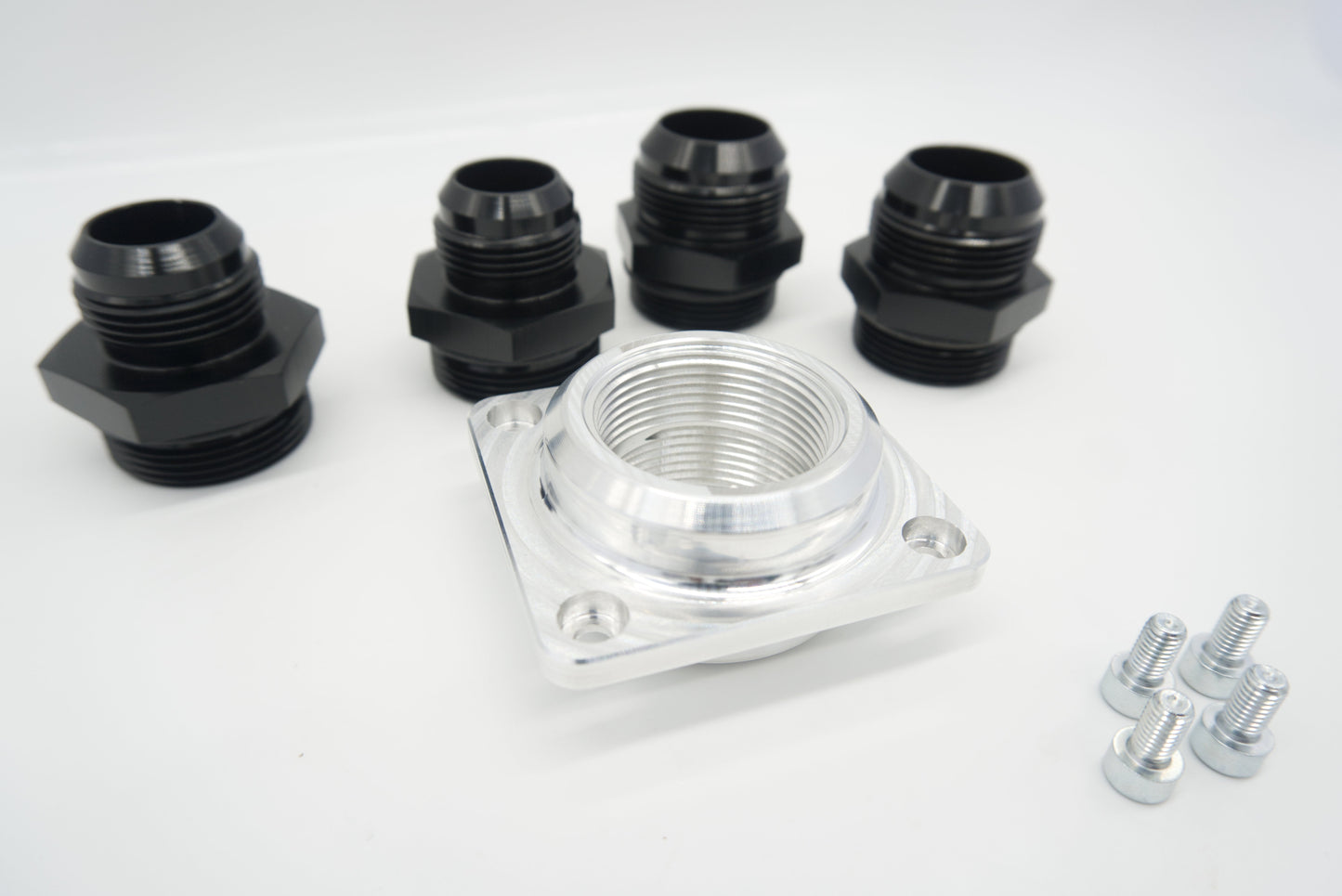 ASE Billet Firewall Plate Single 16AN Pass Through