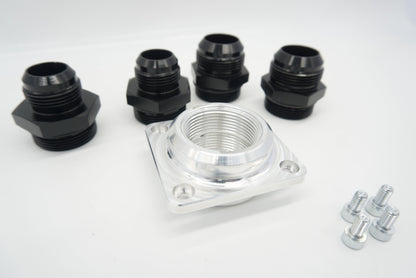 ASE Billet Firewall Plate Single 16AN Pass Through