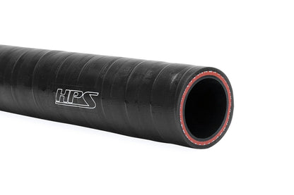 HPS Performance Products HPS 1/4" (6mm), FKM Lined Oil Resistant High Temperature Reinforced Silicone Hose, Black or Blue
