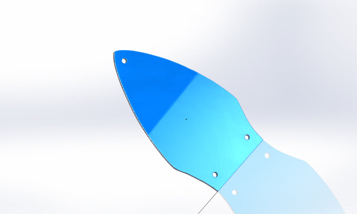FLYING V *100% CARBON FIBER* TRUSS ROD COVER