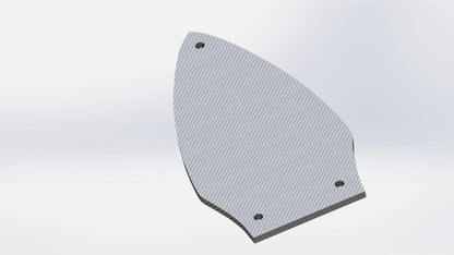 FLYING V *100% CARBON FIBER* TRUSS ROD COVER