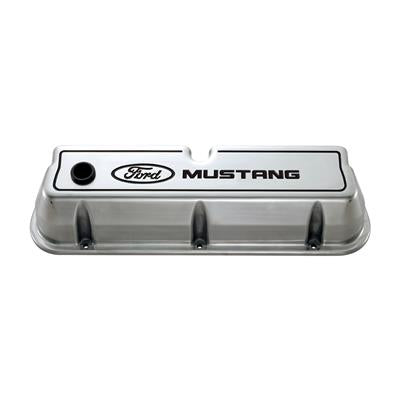 VALVE COVERS - POLISHED/BLACK