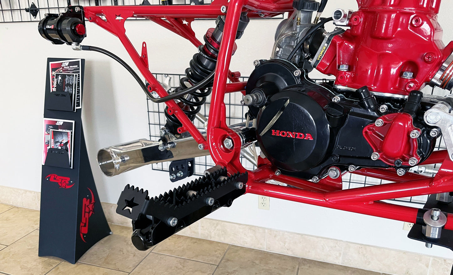 Honda TRX450 DC-PRO Foot Pegs