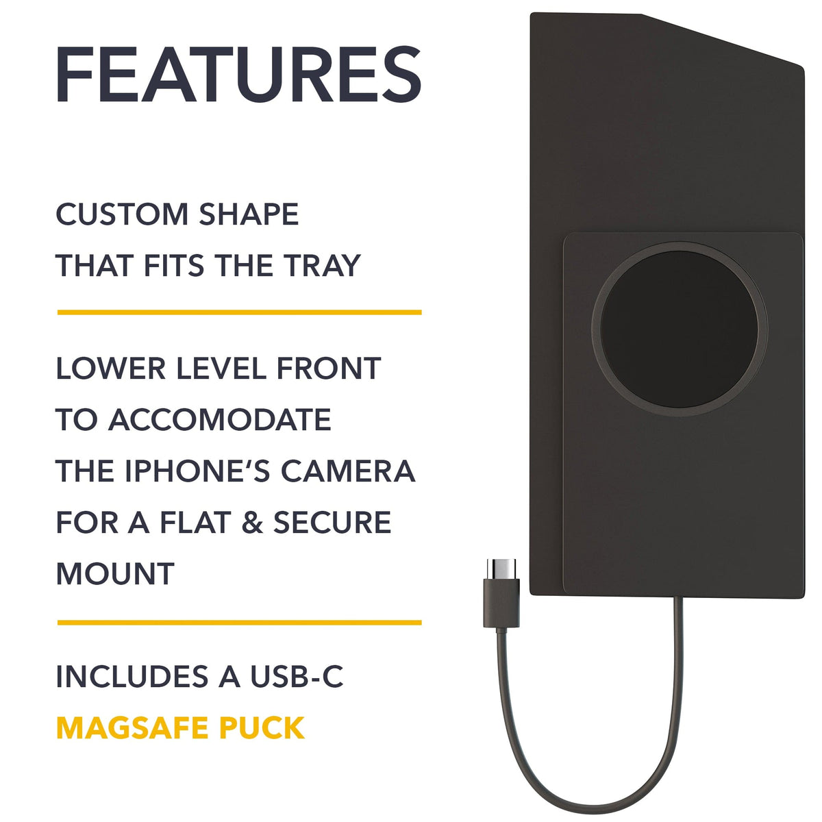 MagSafe Compatible Wireless Charger | Ford F150 & F-150 Lightning