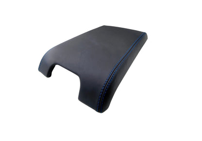 For 2009-2014 Ford F150 Raptor Black Leather Console Armrest Cover