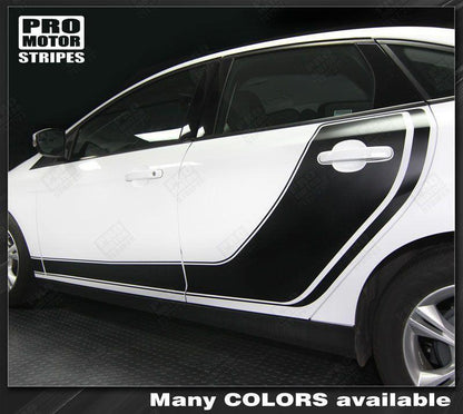 Ford Focus 2011-2018 Hockey Style Door Accent Side Stripes