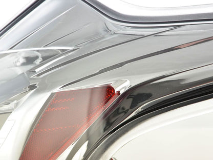 Ford Focus 3 (C346) Chrome Clear LED Lightbar Taillights Set (2010-2014)