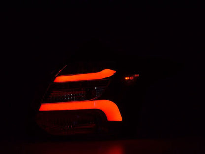 Ford Focus 3 (C346) Hatchback Black Clear LED Taillights Set (2011 - 2014)