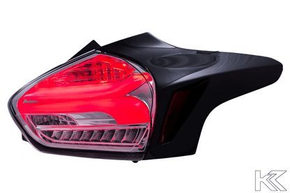 Ford Focus 3 (C346) Hatchback BlackLine LED Taillights Set (2015-2018)