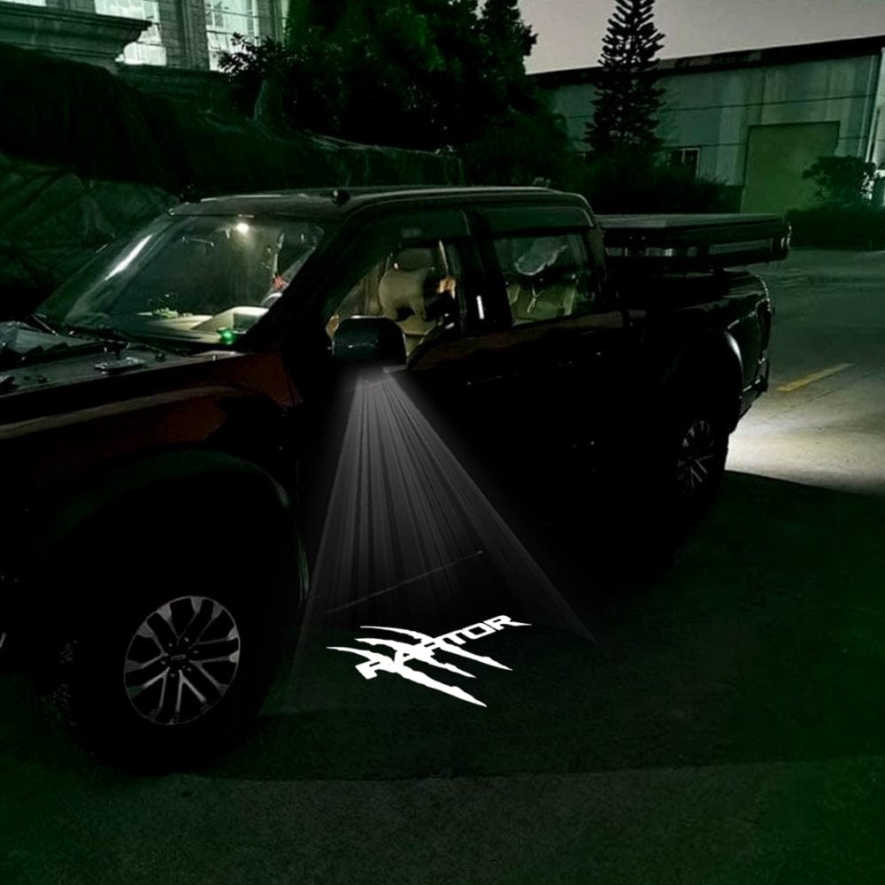 Ford F150 12th Gen Premium Side Wing Mirror Puddle Lights Various Designs 2009-2014