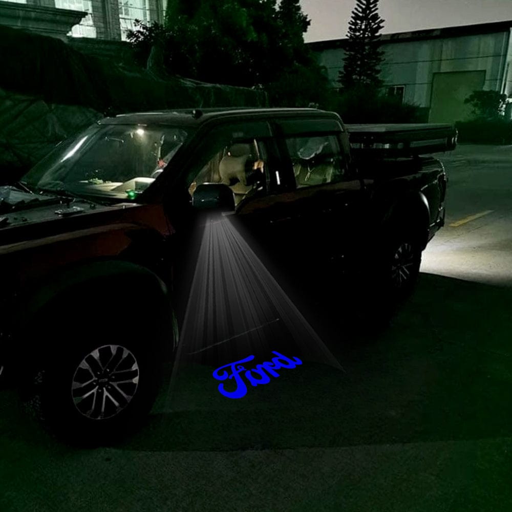 Ford Raptor 1st Gen F150 Premium Side Wing Mirror Puddle Lights Various Designs 2009-2014