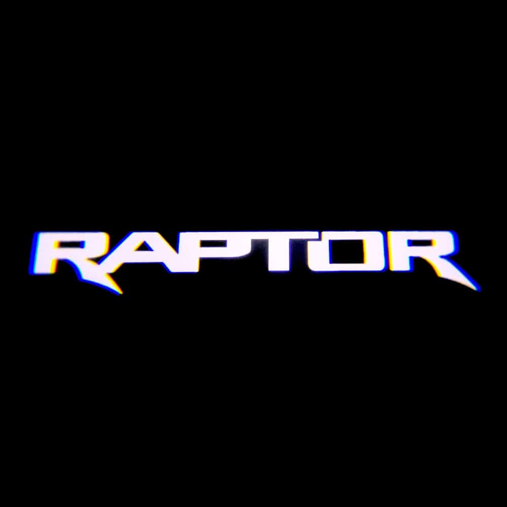 Ford Raptor 1st Gen F150 Premium Side Wing Mirror Puddle Lights Various Designs 2009-2014