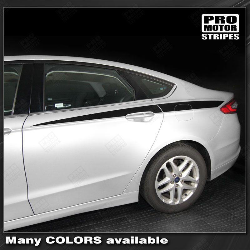 FORD FUSION 2013-2021 Rear Quarter Side Accent Stripes