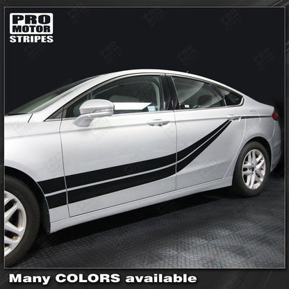 FORD FUSION 2013-2021 Top and Sides Double Stripes Set