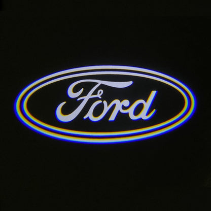 LED Side Mirror MACH1 Projector Puddle Lights Pair for Ford Mustang 2013-2026