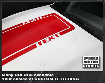 Ford Mustang 2005-2023 Hood Accent Stripe Decal