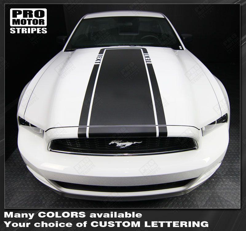 Ford Mustang 2005-2023 Hood Accent Stripe Decal