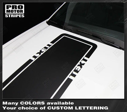 Ford Mustang 2005-2023 Hood Accent Stripe Decal