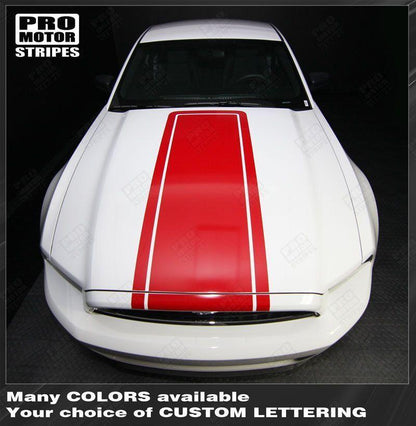 Ford Mustang 2005-2023 Hood Accent Stripe Decal