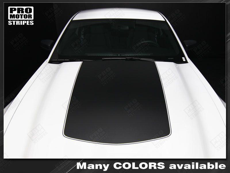 Ford Mustang 2005-2017 BOSS 302 Style Hood & Side Stripes