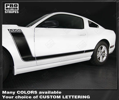 Ford Mustang 2005-2023 BOSS 302 Style Side & Top Stripes