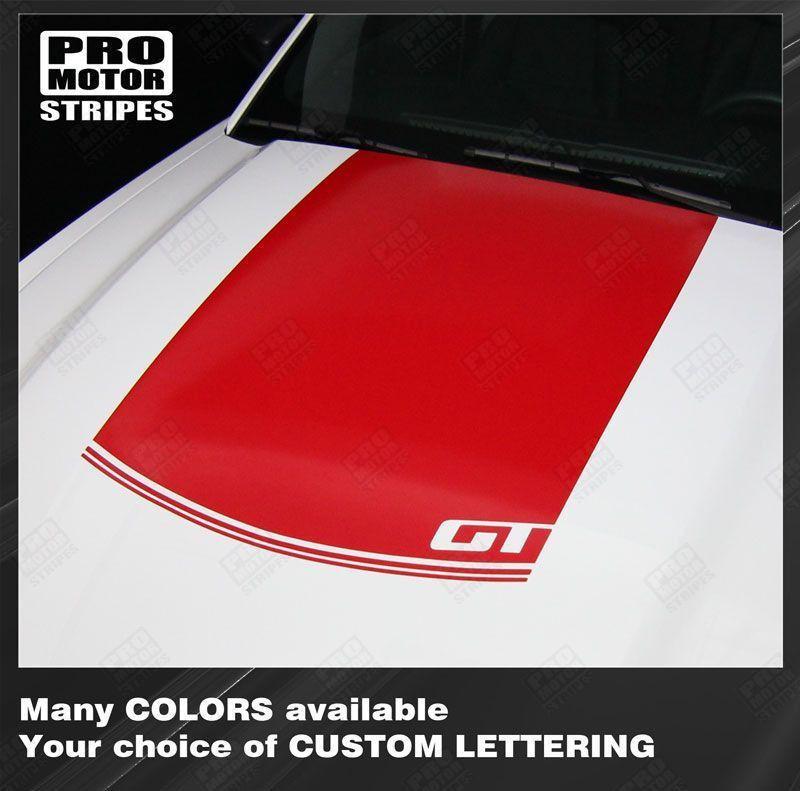 Ford Mustang 2005-2017 Hood Accent Stripe Decal