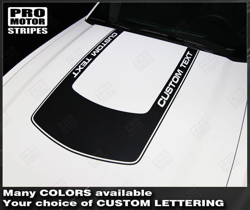 Ford Mustang 2005-2017 Hood Accent U-Stripe Decal