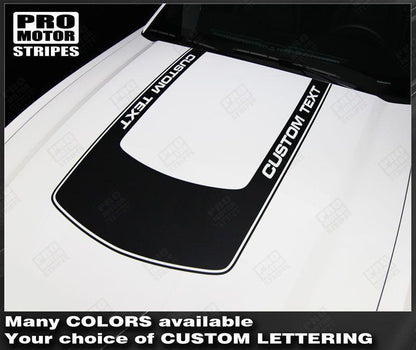 Ford Mustang 2005-2017 Hood Accent U-Stripe Decal