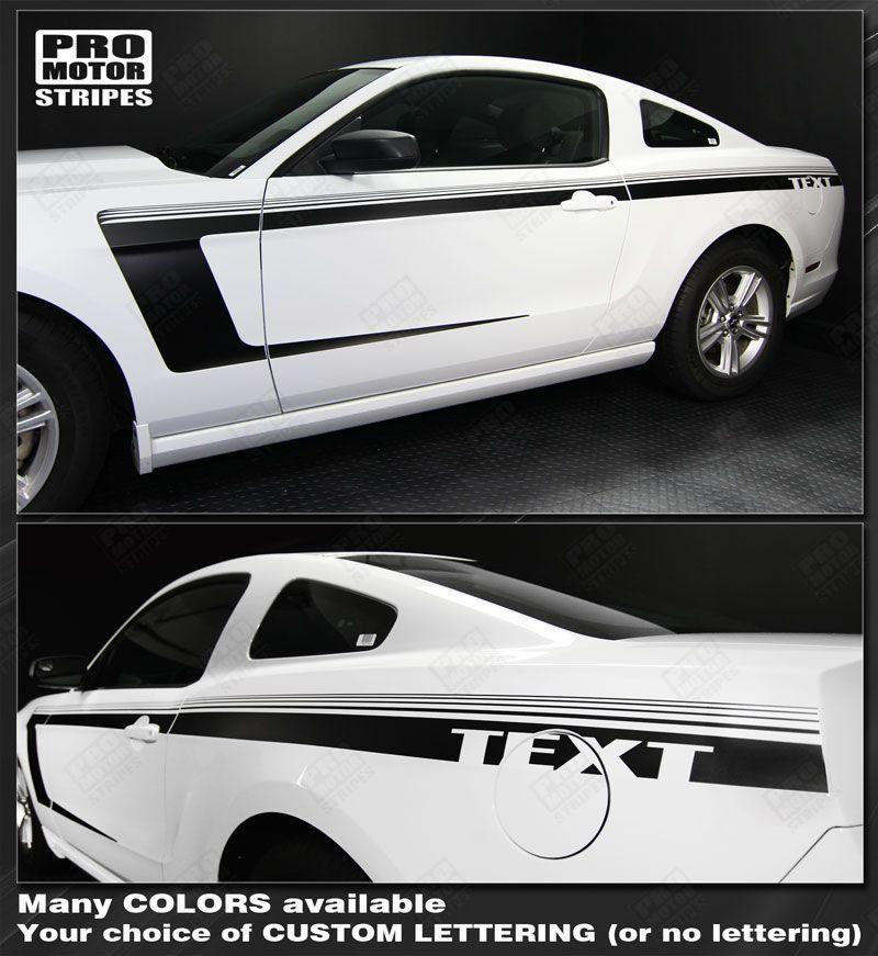 Ford Mustang 2005-2014 Side Accent Strobe C-Stripes