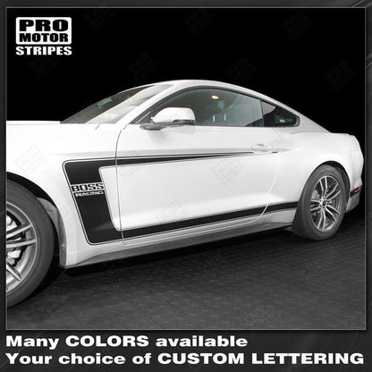 Ford Mustang 2015-2017 BOSS 302 Style Hood & Side Stripes