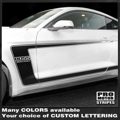 Ford Mustang 2015-2017 BOSS 302 Style Hood & Side Stripes