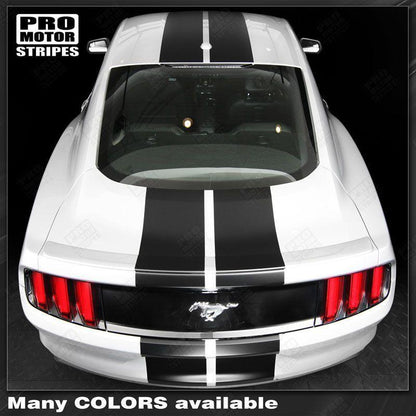 Ford Mustang 2005-2009 & 2013-2017 Over The Top Double Rally Stripes