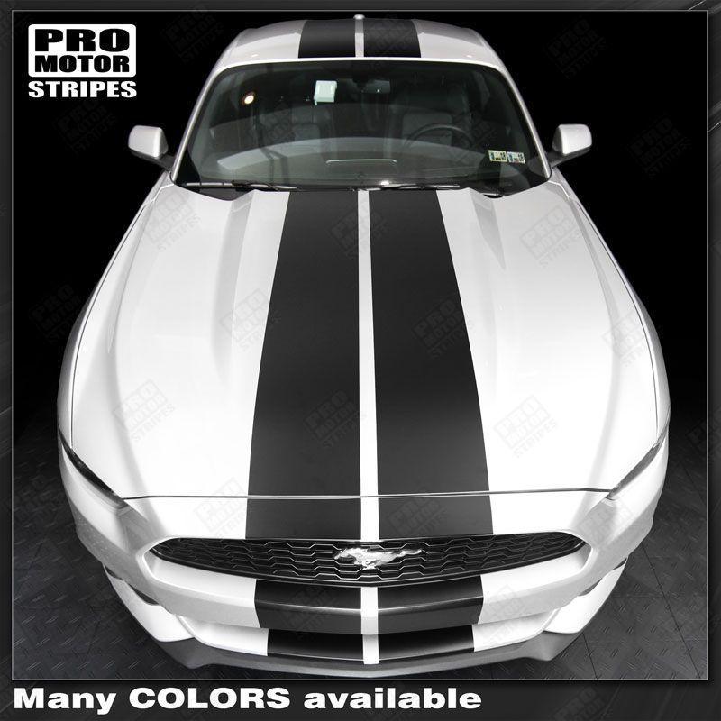 Ford Mustang 2005-2009 & 2013-2017 Over The Top Double Rally Stripes