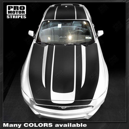 Ford Mustang 2015-2017 Over The Top Sport Stripes