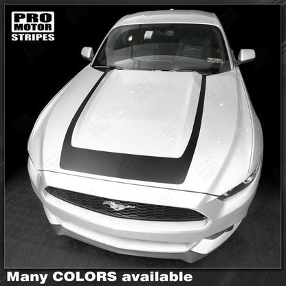Ford Mustang 2015-2017 Hood & Side Accent Stripes Decals